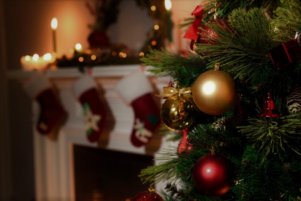 A christmas tree
Description automatically generated
