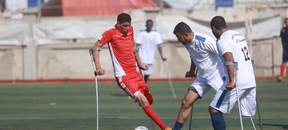 Amputee Gaza Football Players