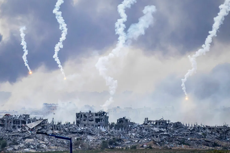 Gaza destroyed by Israel