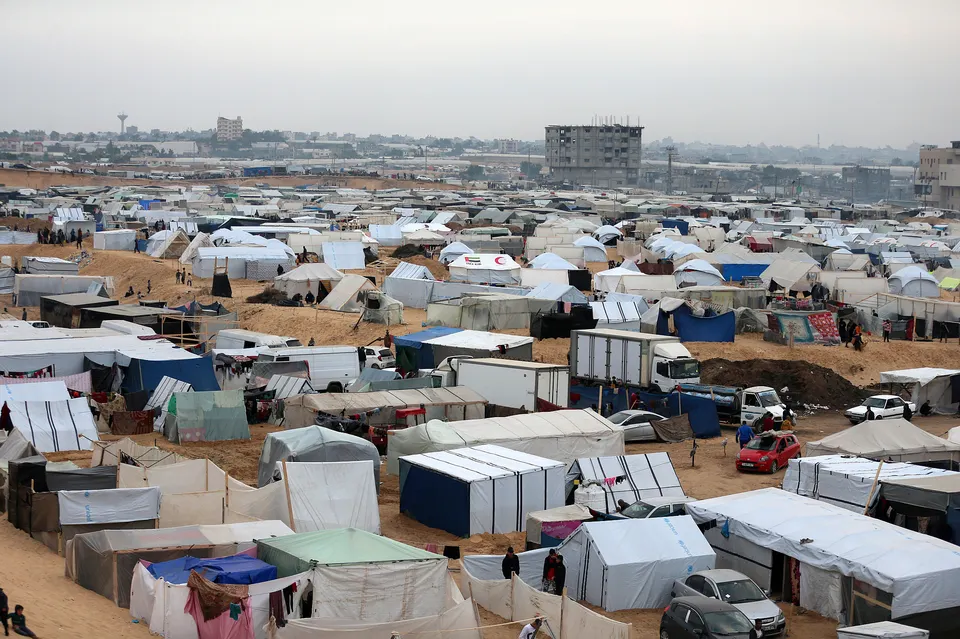 Gaza tents