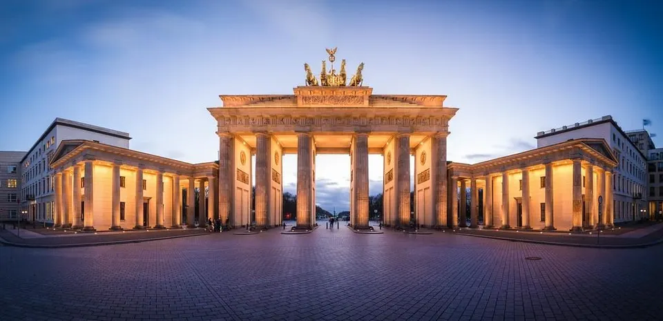 Famous Brandenburg Gate across from Avenue Code’s new European office