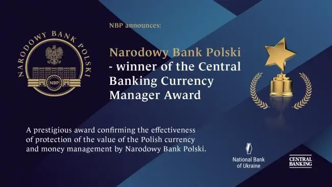 Award confirming the efficiency of the protection of the value of the Polish currency Award confirming the efficiency of the protection of the value of the Polish currency