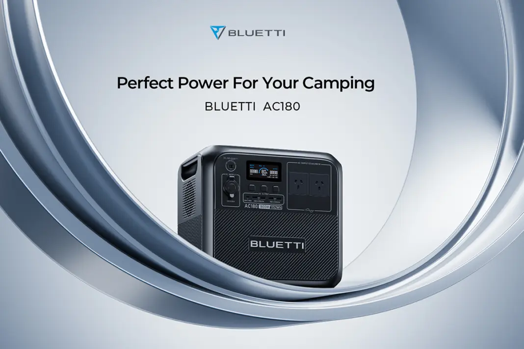 BLUETTI AC180 Mobile Power Station Is Eager to Meet Australia BLUETTI AC180 Mobile Power Station Is Eager to Meet Australia