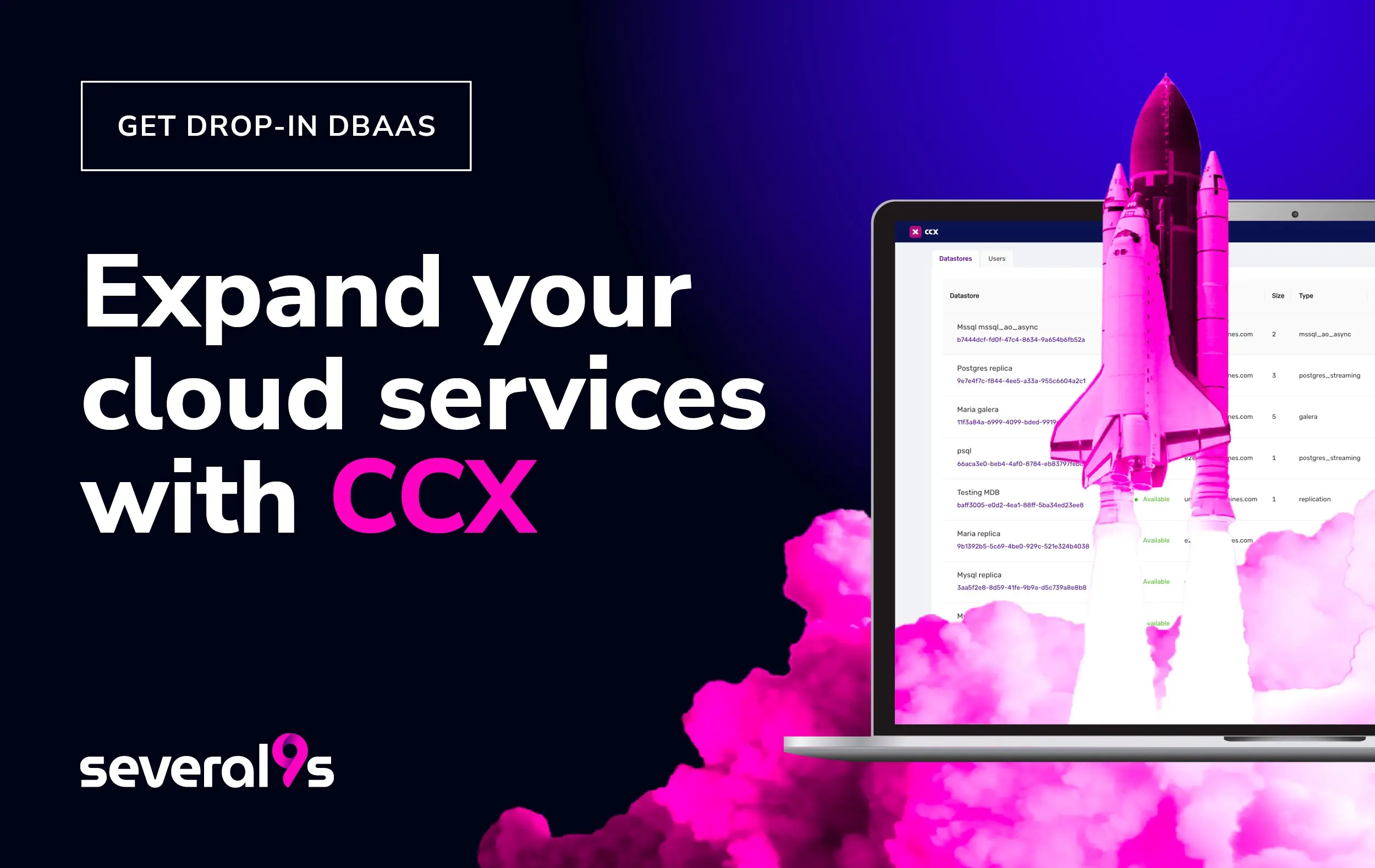 Announcing general availability of ccx for cloud service providers: Helping providers boost value and revenue with our drop-in dbaas Announcing general availability of ccx for cloud service providers: Helping providers boost value and revenue with our drop-in dbaas