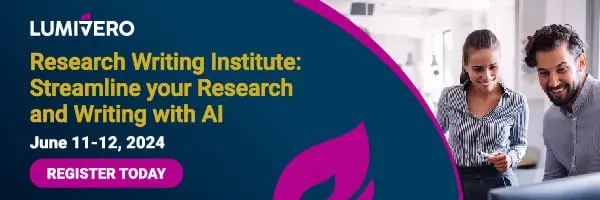 Lumivero & moxie to partner in leveraging AI for academic research and writing in free, virtual institute Lumivero & moxie to partner in leveraging AI for academic research and writing in free, virtual institute
