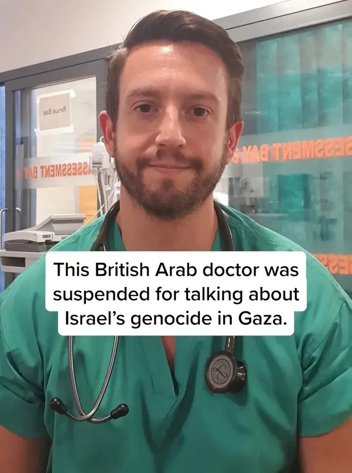 British Doctor Suspended Over Pro-Palestine Tweets Fights Back British Doctor Suspended Over Pro-Palestine Tweets Fights Back