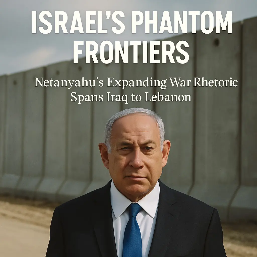Israel’s Phantom Frontiers: Netanyahu’s Expanding War Rhetoric Spans Iraq to Lebanon Amid Domestic Crisis Israel’s Phantom Frontiers: Netanyahu’s Expanding War Rhetoric Spans Iraq to Lebanon Amid Domestic Crisis