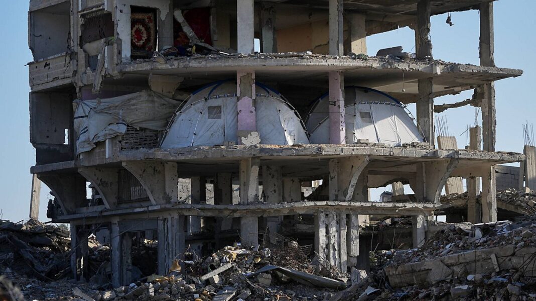Gaza’s Displaced Face a Deadly Winter as Storms Rip Through Tent Cities Gaza’s Displaced Face a Deadly Winter as Storms Rip Through Tent Cities