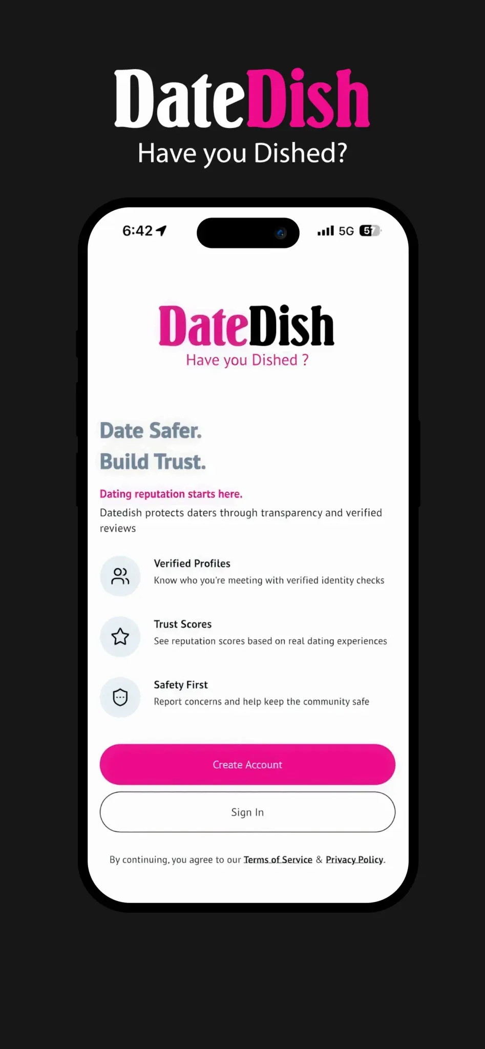 DateDish® Launches on the Apple App Store, Introducing a New Era of Transparency and Accountability to Modern Dating DateDish® Launches on the Apple App Store, Introducing a New Era of Transparency and Accountability to Modern Dating