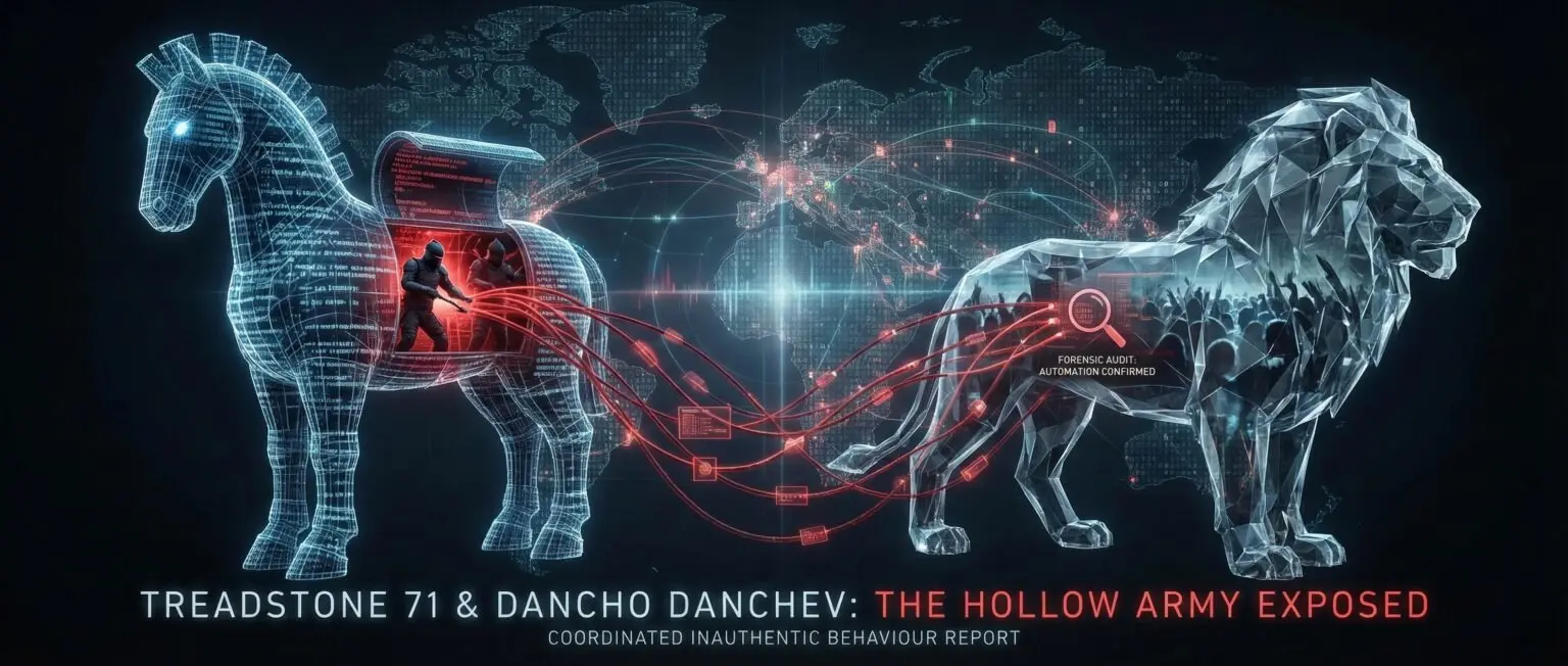Treadstone 71 and Dancho Danchev Expose “Trojan Horse” Influence Operation: Iranian Regime Operates Pahlavi’s “Hollow Army” Treadstone 71 and Dancho Danchev Expose “Trojan Horse” Influence Operation: Iranian Regime Operates Pahlavi’s “Hollow Army”