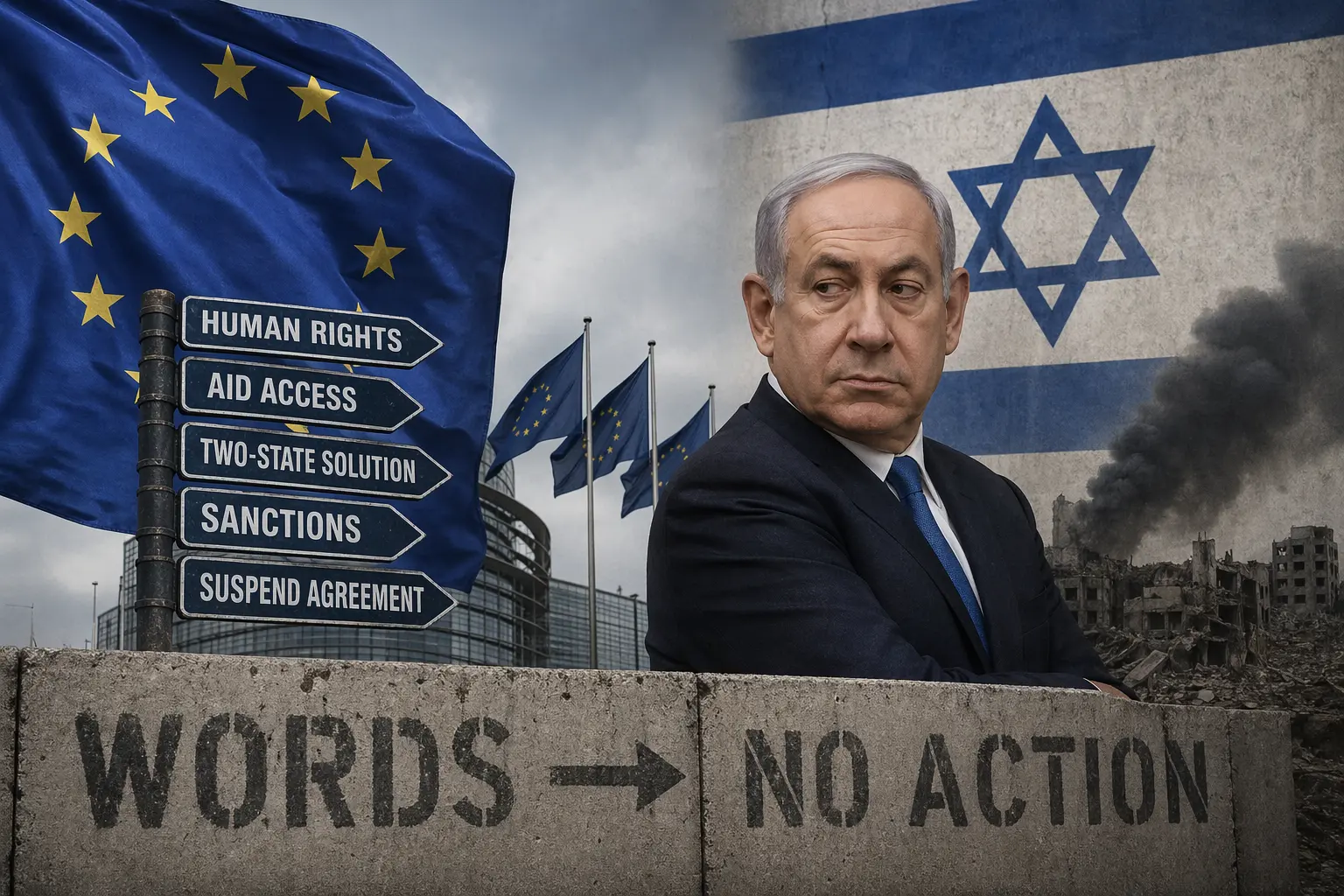 EU Pressure Mounts on Israel as Netanyahu Dismisses European Condemnation EU Pressure Mounts on Israel as Netanyahu Dismisses European Condemnation