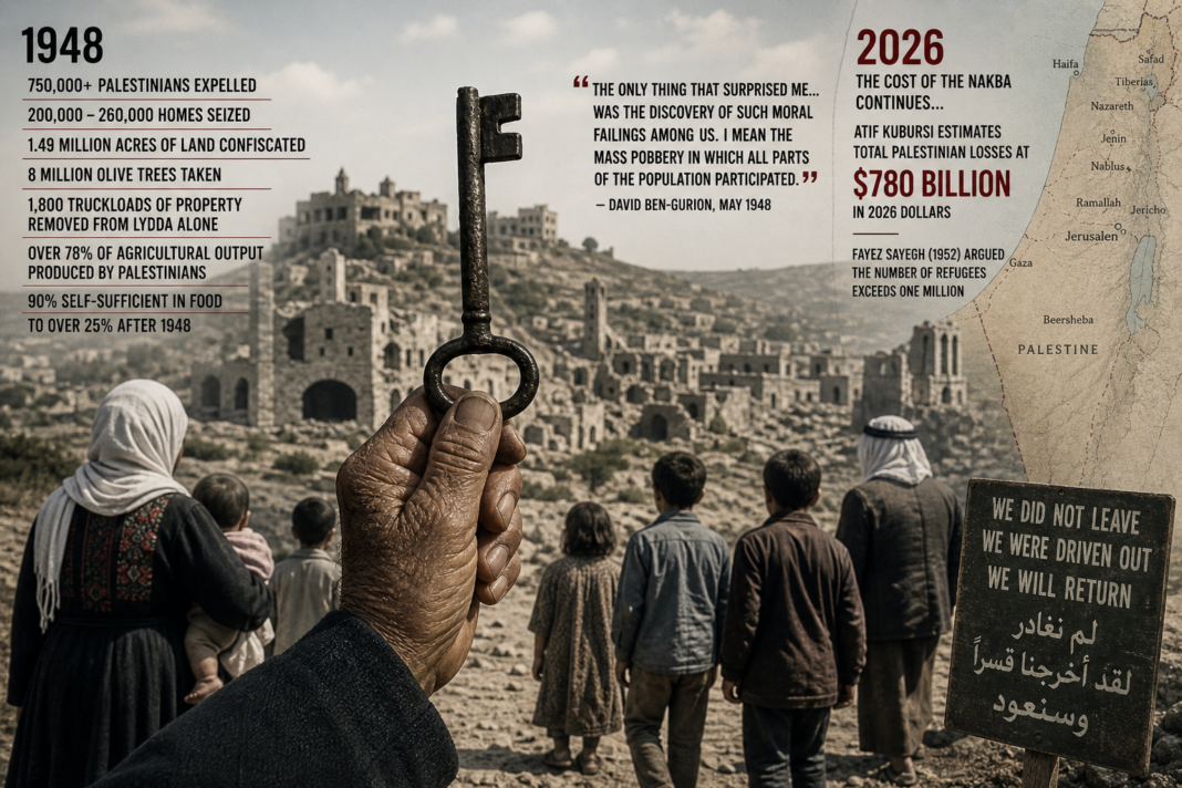 The Other Nakba: Gaza, the $780 Billion Ledger, and the Unfinished Theft of 1948 The Other Nakba: Gaza, the $780 Billion Ledger, and the Unfinished Theft of 1948