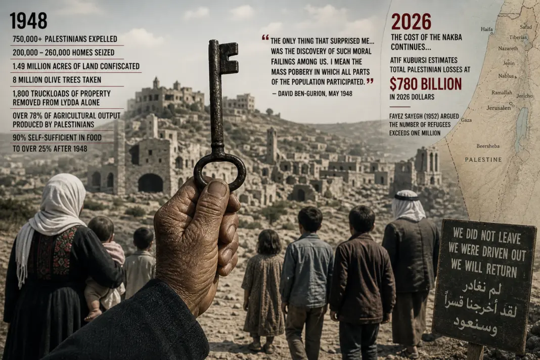 The Other Nakba: Gaza, the $780 Billion Ledger, and the Unfinished Theft of 1948 The Other Nakba: Gaza, the $780 Billion Ledger, and the Unfinished Theft of 1948