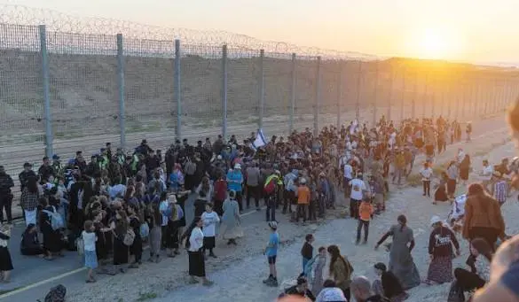 ‘Gaza Is Ours’: Israeli Ministers March from Stolen Palestinian Land to Demand the Resettlement of Gaza ‘Gaza Is Ours’: Israeli Ministers March from Stolen Palestinian Land to Demand the Resettlement of Gaza