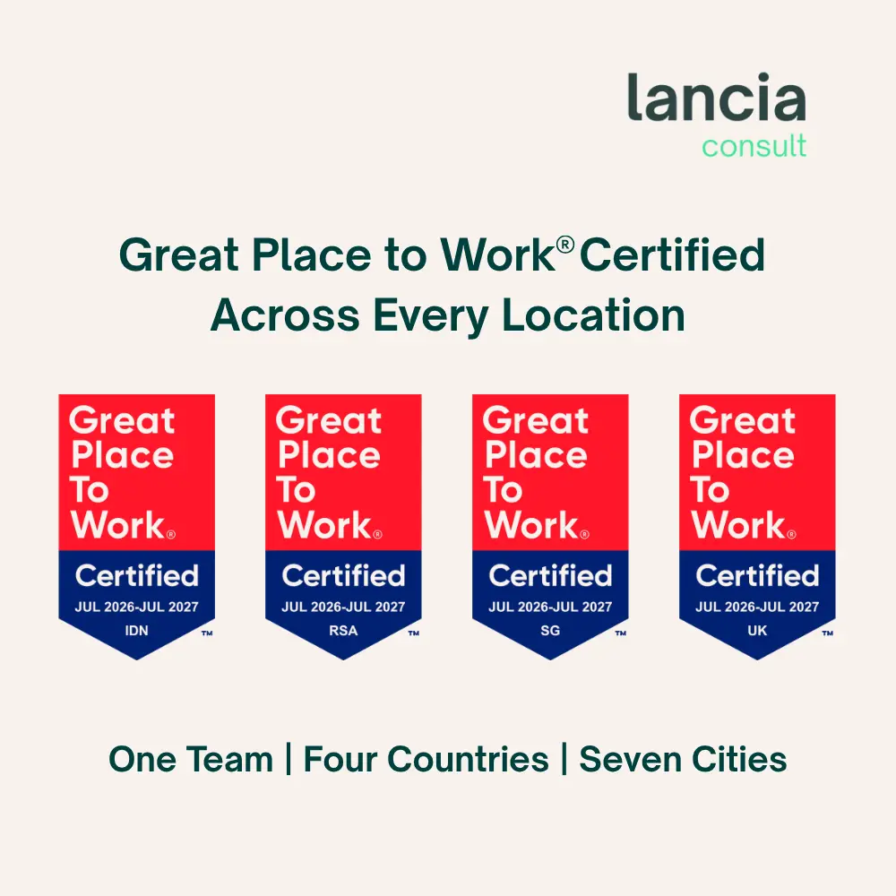 Lancia Consult Achieves Great Place To Work® Certification™ Across Four Countries Lancia Consult Achieves Great Place To Work® Certification™ Across Four Countries
