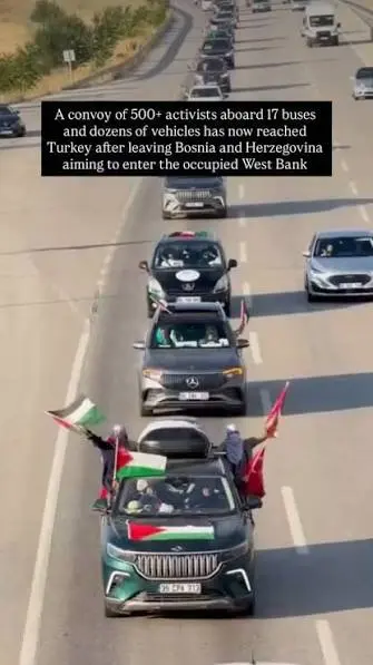 From Srebrenica to Palestine: International Convoy Carries a Message of Solidarity Across Europe and Turkey From Srebrenica to Palestine: International Convoy Carries a Message of Solidarity Across Europe and Turkey